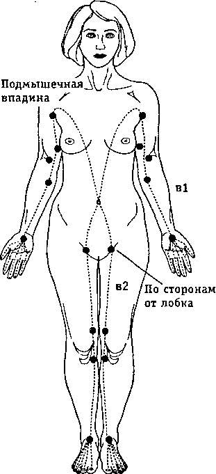 Меридианы в тайской медицине